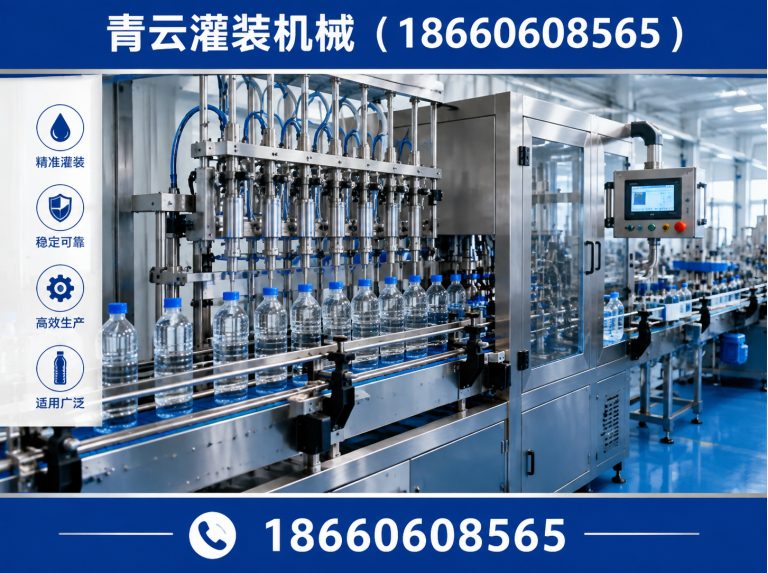 潍坊青云灌装机械展示图